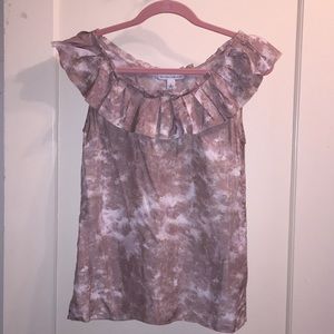 100% Silk Banana Republic sleeveless shirt